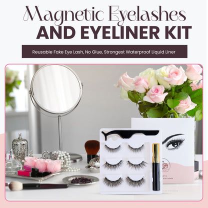 Magnetic Eyelashes - Reusable, Easy-to-Apply, and Natural-Looking Lashes for All-Day Glam