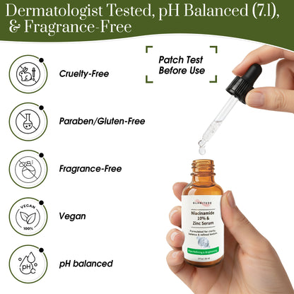 Niacinamide 10% + Zinc Serum lifestyle shot
