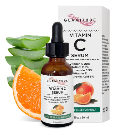 Vitamin C Serum for Radiant and Youthful Skin - Anti-Aging, Brightening, and Hydrating Formula