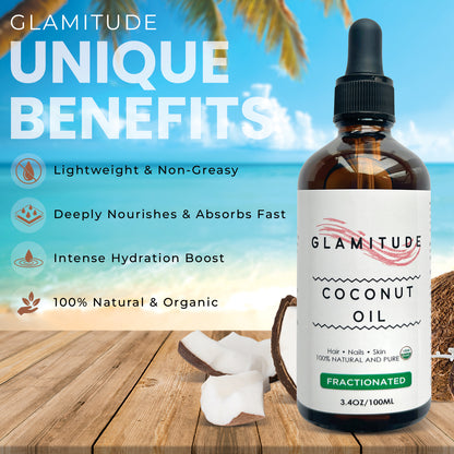 Organic Cold-Pressed Coconut Oil – 100% Pure & Unrefined for Cooking, Skin & Hair Care