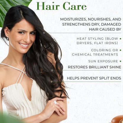 100% Pure Organic Argan Oil – Cold Pressed Moroccan Hair, Skin & Nail Treatment
